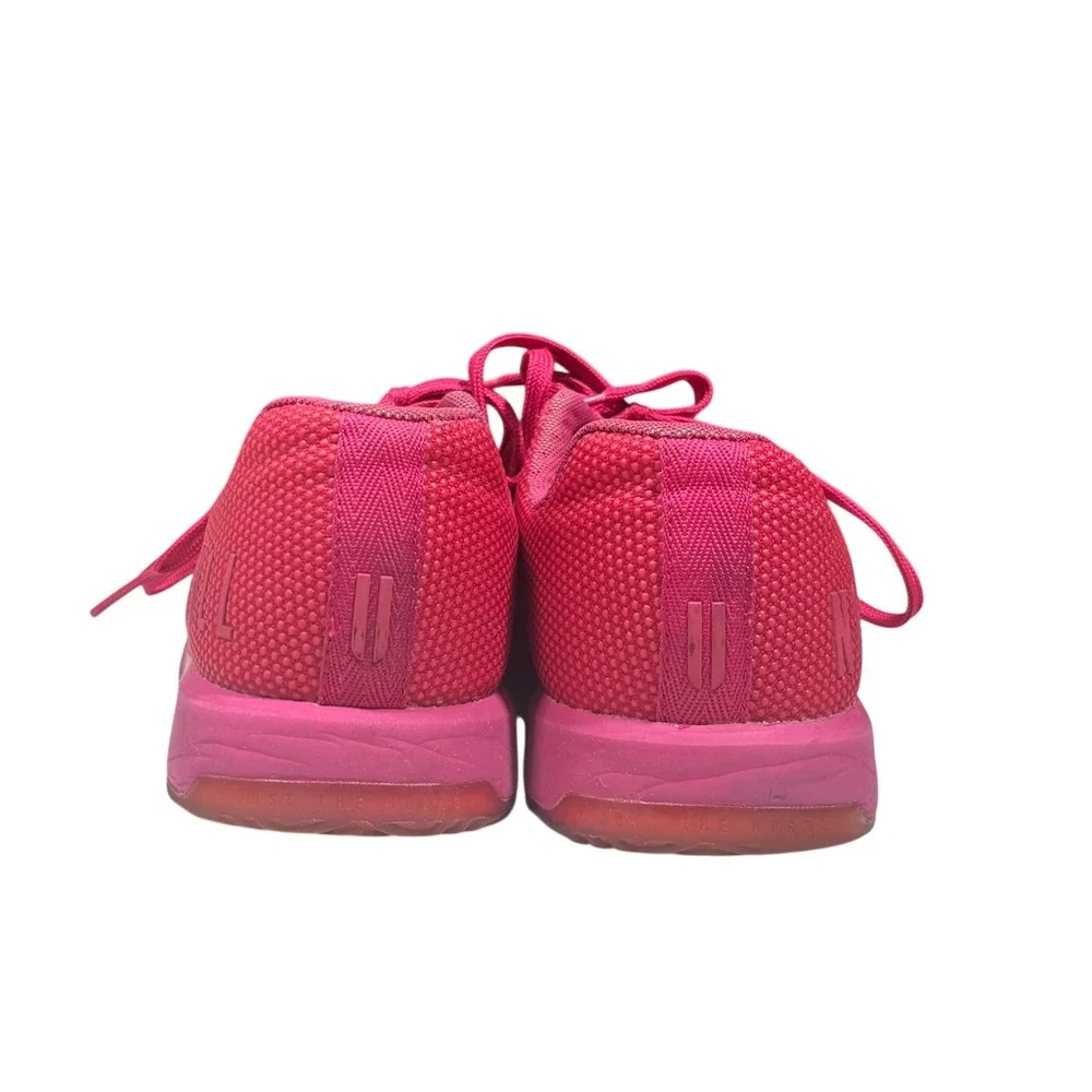 NOBULL CrossFit Trainer Hot Pink Training Shoes Womens 10 Mens 8.5 Neon Workout